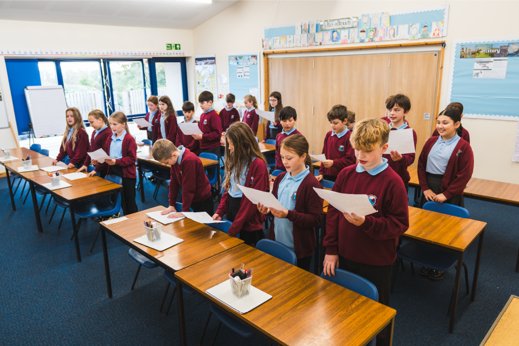 Year 5/6 pupils in class Year 5/6 pupils in class